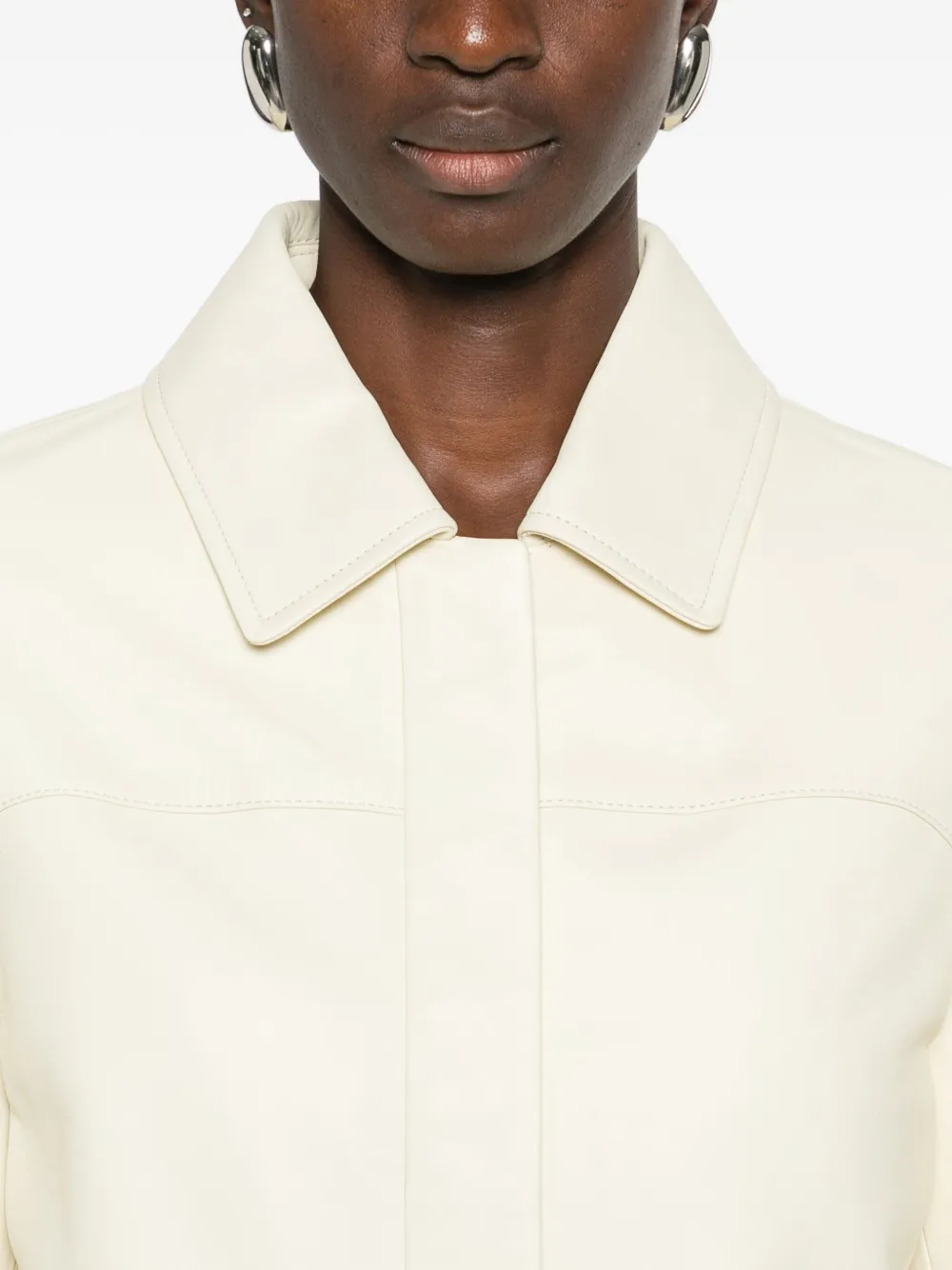 Loulou De Saison Zip-up Jacket In Neutral