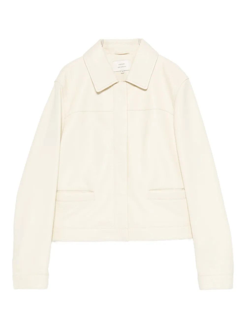 Loulou De Saison Zip-up Jacket In Neutral