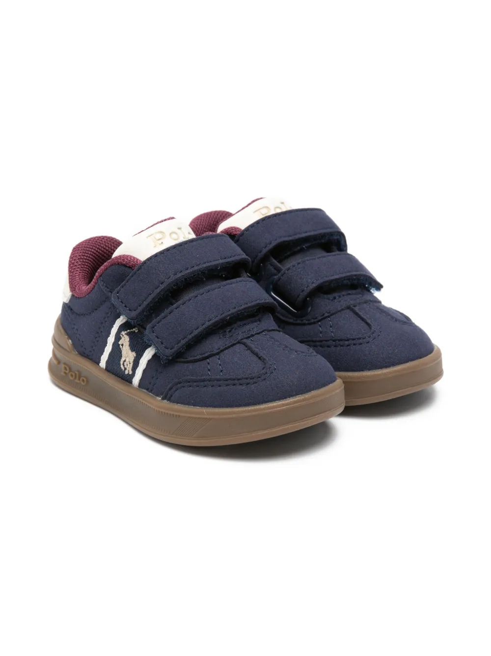 POLO RALPH LAUREN KIDS Sneakers met klittenband Blauw