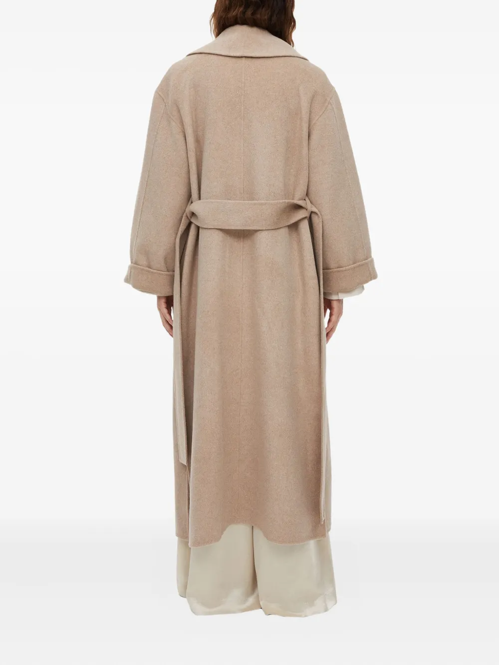 By Malene Birger Trullem Wool Coat In Brown
