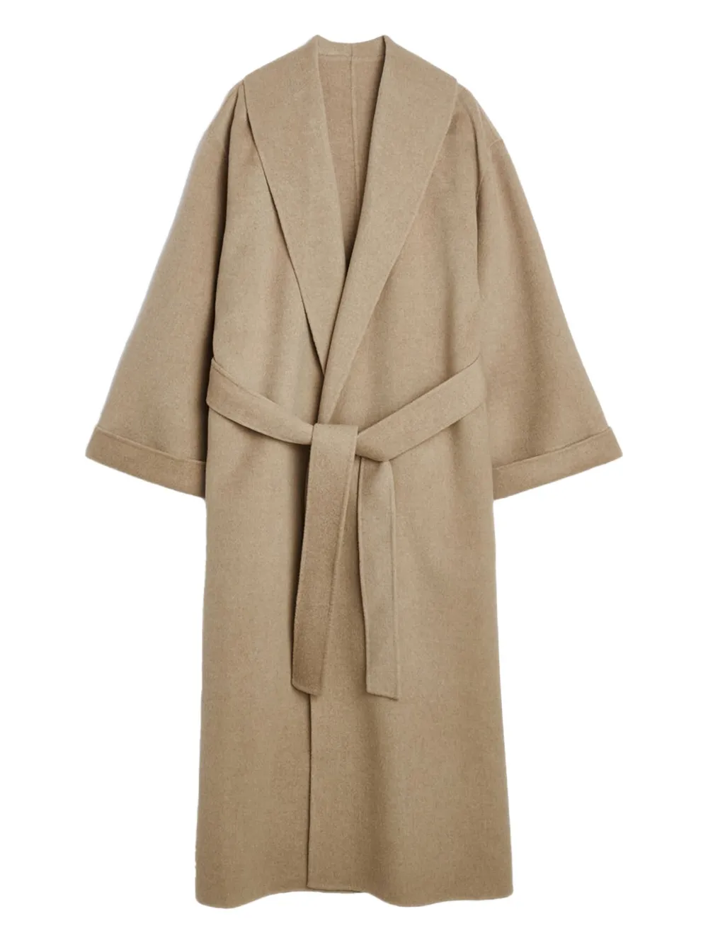By Malene Birger Trullem Wool Coat In Brown