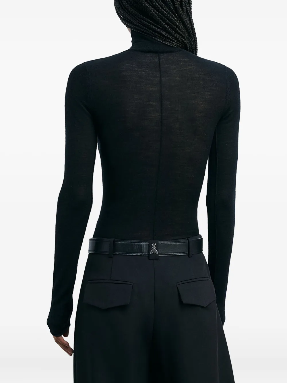 Patrizia Pepe Top met col Zwart