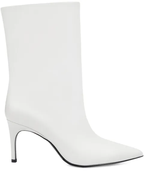 POTAMY 90mm leather ankle boots