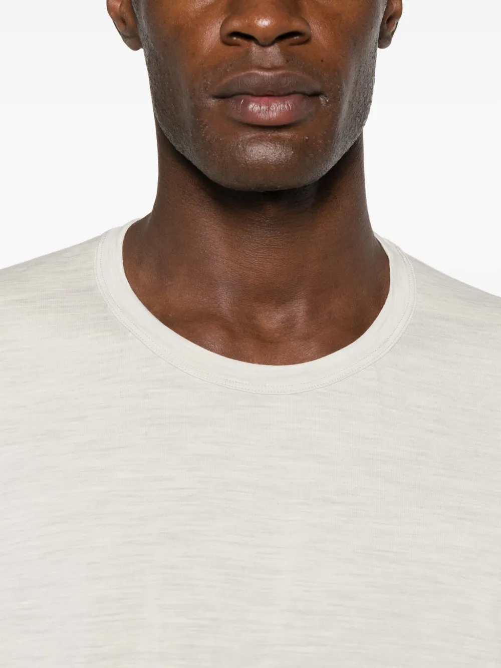 Veilance Wool-blend T-shirt In Neutral