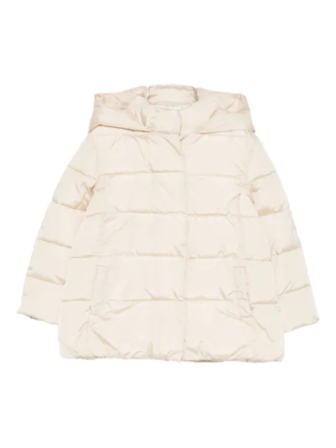 LALALU hooded quilted coat