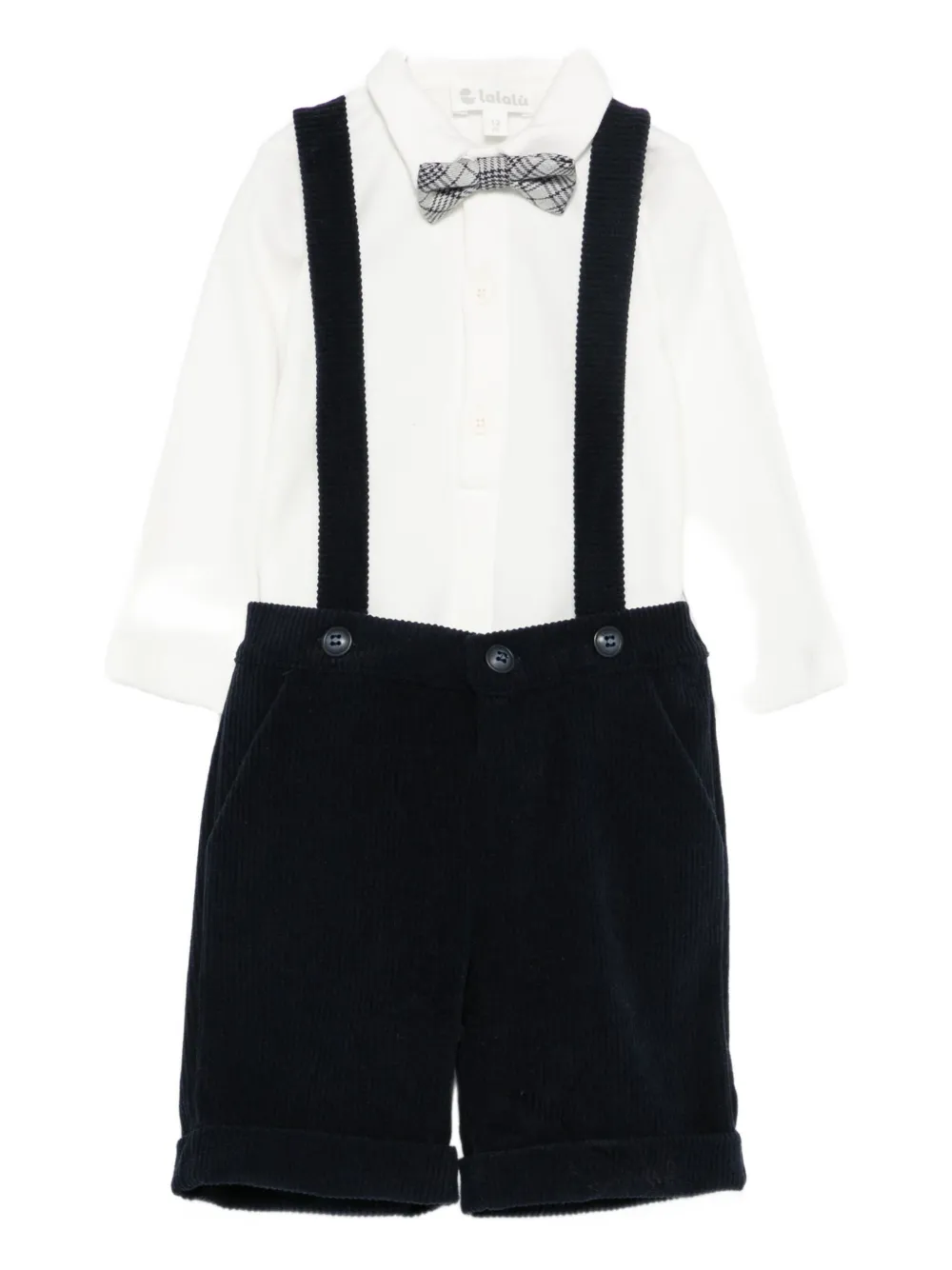 LALALU shorts con detalle de moño | blanco | Image 1