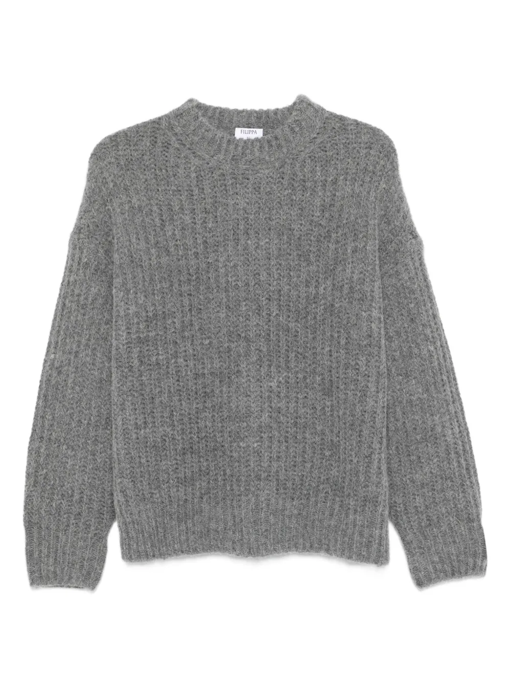 Filippa K pull à col montant | gris | Image 1