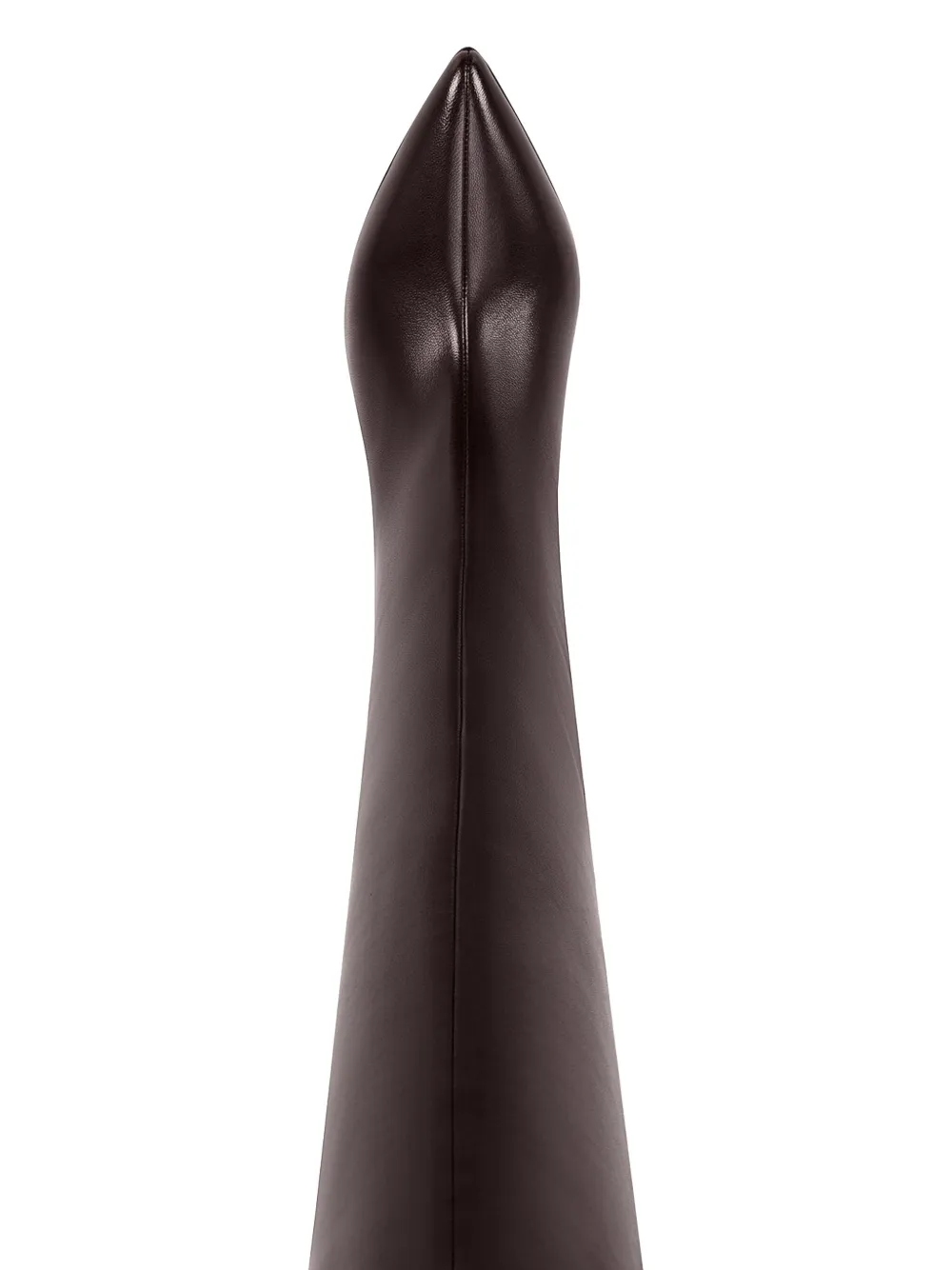Potamy Leather Knee-high Boots In Brown