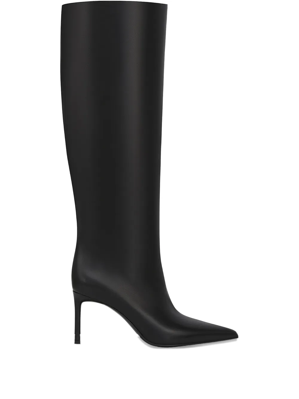 Potamy Leather Knee-high Boots In Black