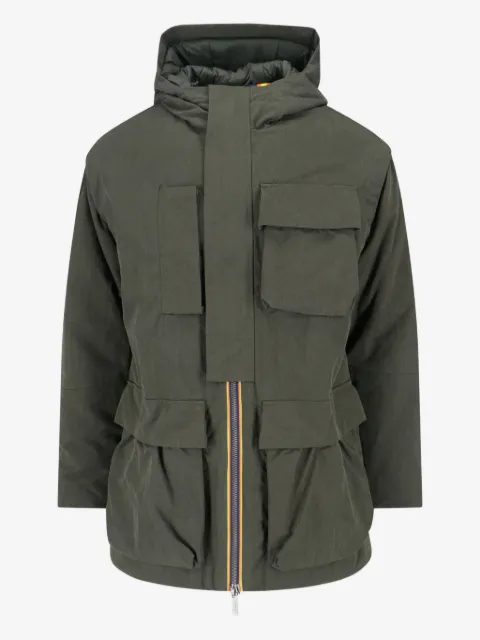 K-Way hooded pocket jacket