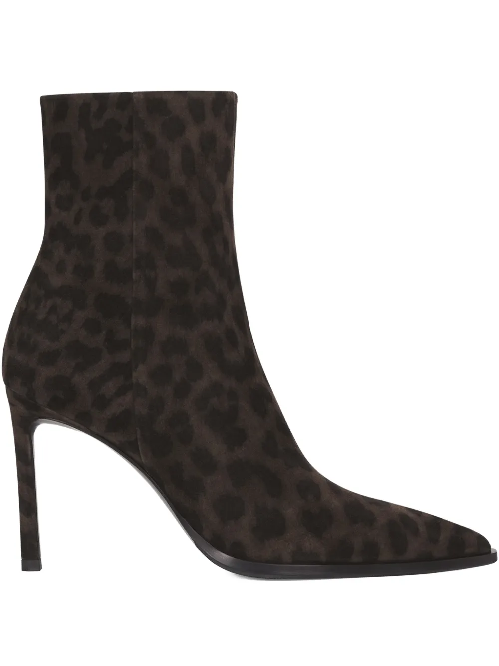 POTAMY botines de gamuza con tacón | negro | Image 1