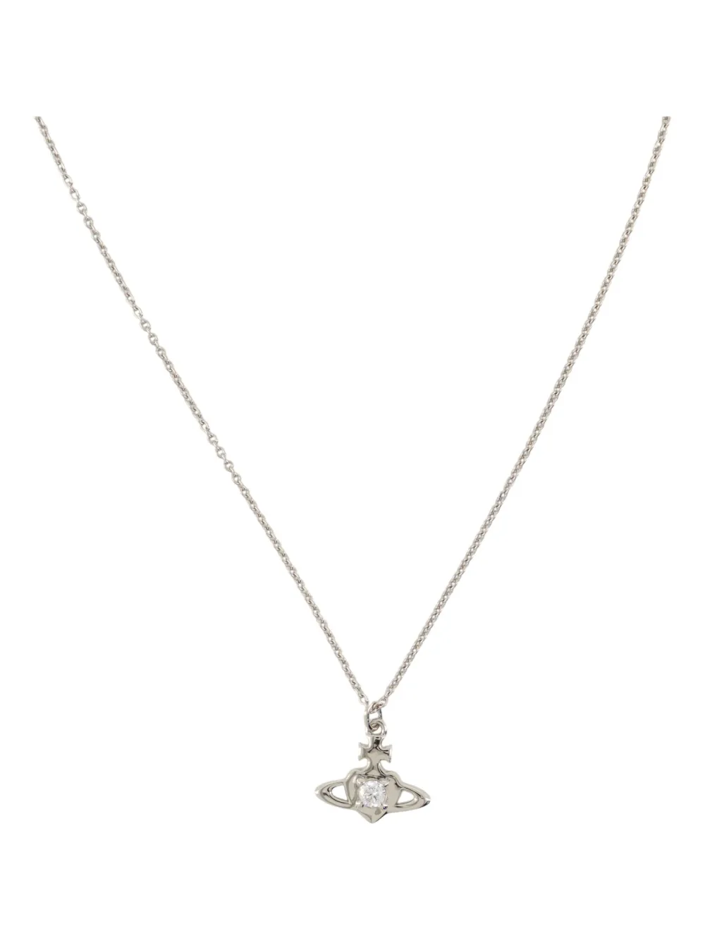 Vivienne Westwood Noella orb-pendant necklace - Zilver