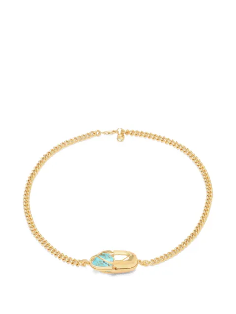 Capsule Eleven Capsule Crystal turquoise necklace