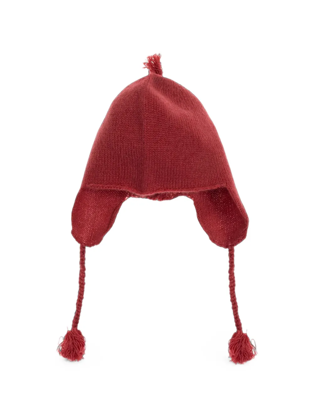 Bonpoint Hoed met oorkleppen Rood
