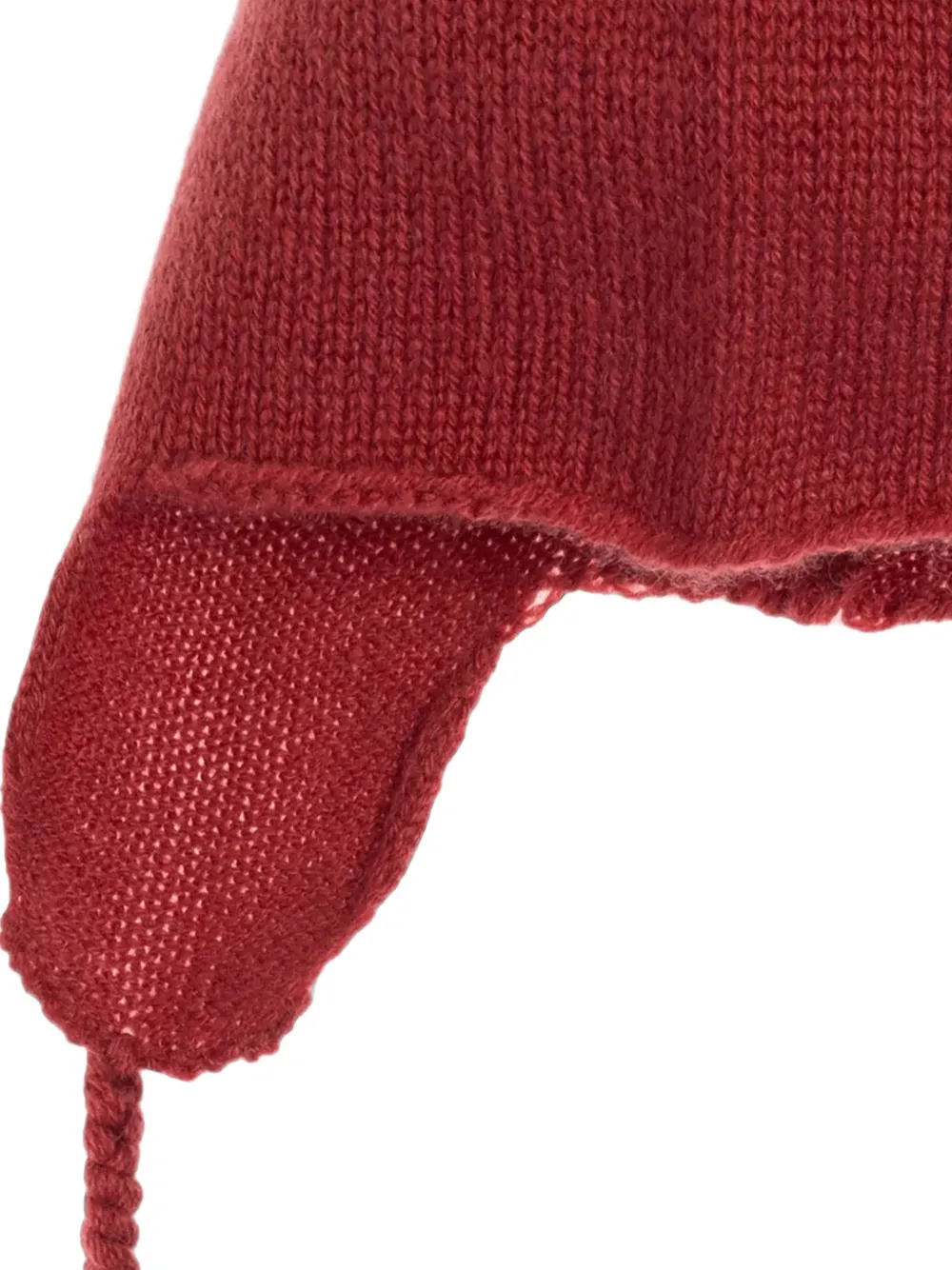 Bonpoint Hoed met oorkleppen Rood