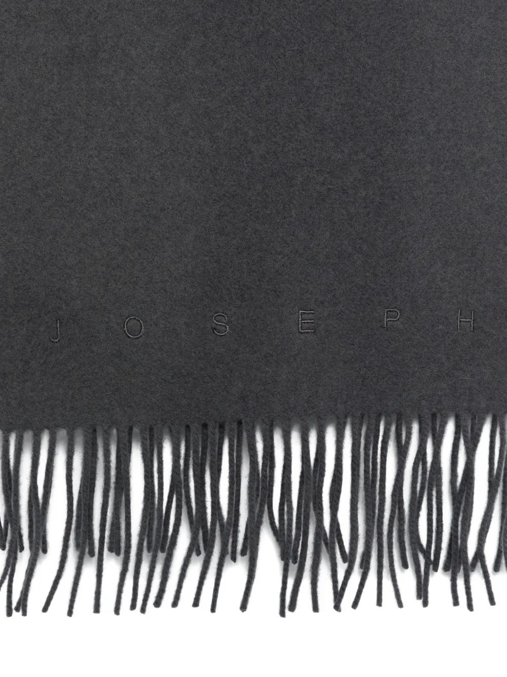 JOSEPH fringed wool scarf | Image 2