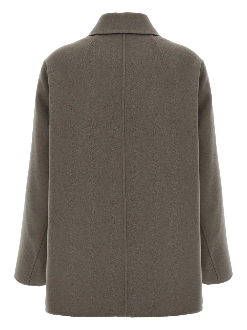 Max Mara Lily Overshirt In Brown