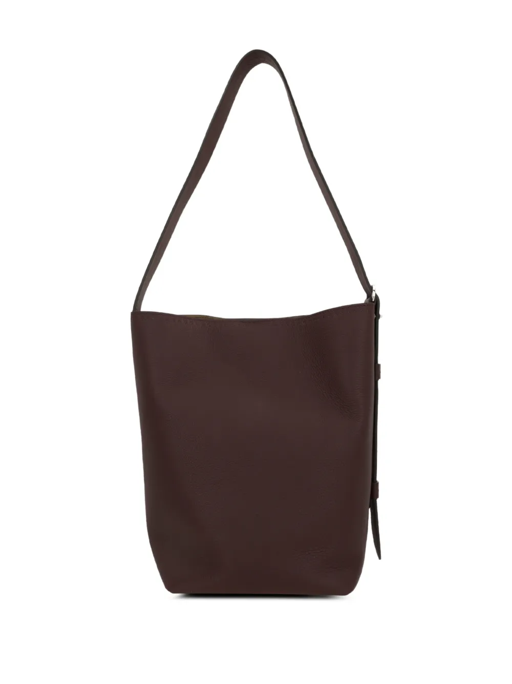 Max Mara Archetipo medium leren shopper Paars