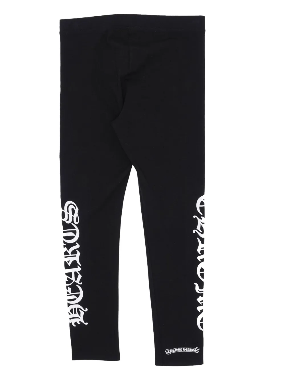 Chrome Hearts Print-detail Horseshoe-motif Leggings In Black