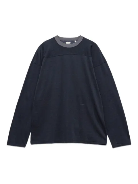 Nanamica Klassisches Langarmshirt