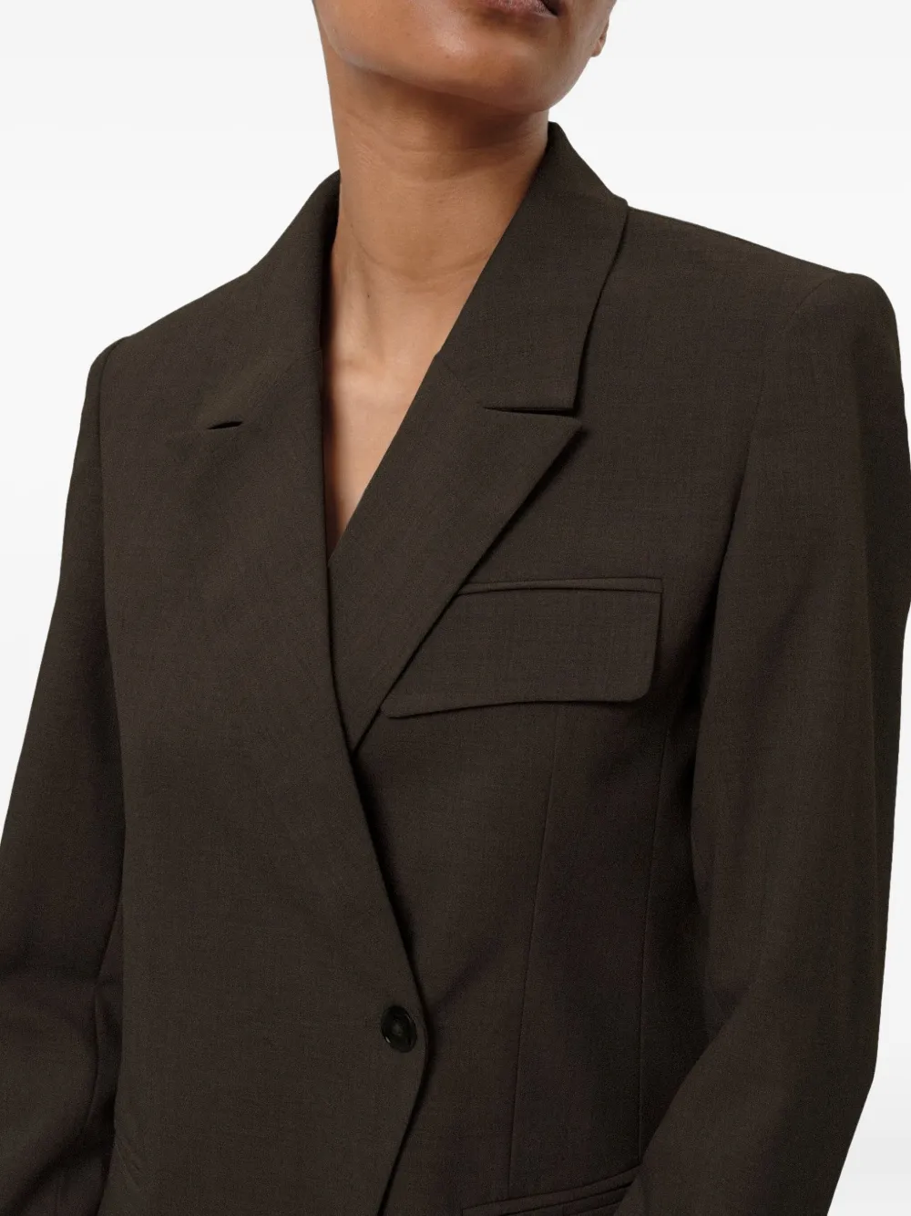 Herskind Oprah Blazer In Brown