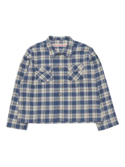 Stockholm Surfboard Club checked overshirt
