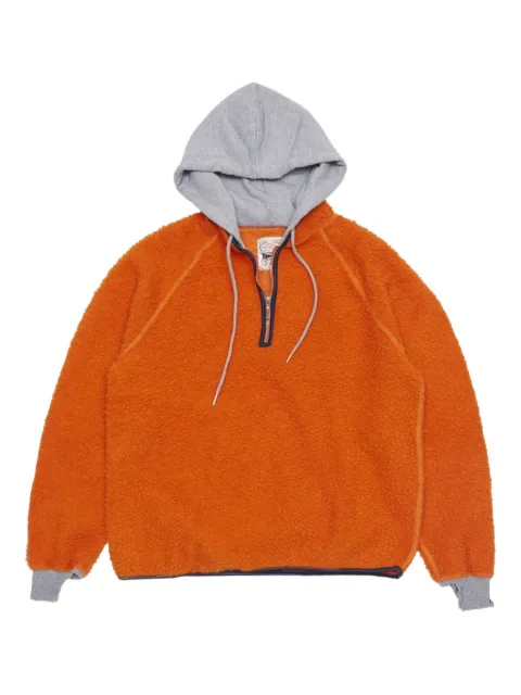 Stockholm Surfboard Club hoodie con medio cierre