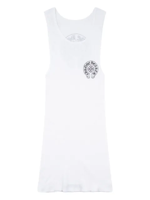 Chrome Hearts Rundhals-Tanktop mit Hufeisendetail