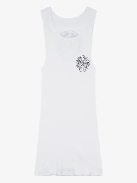 Chrome Hearts horseshoe-detail round-neck tank top