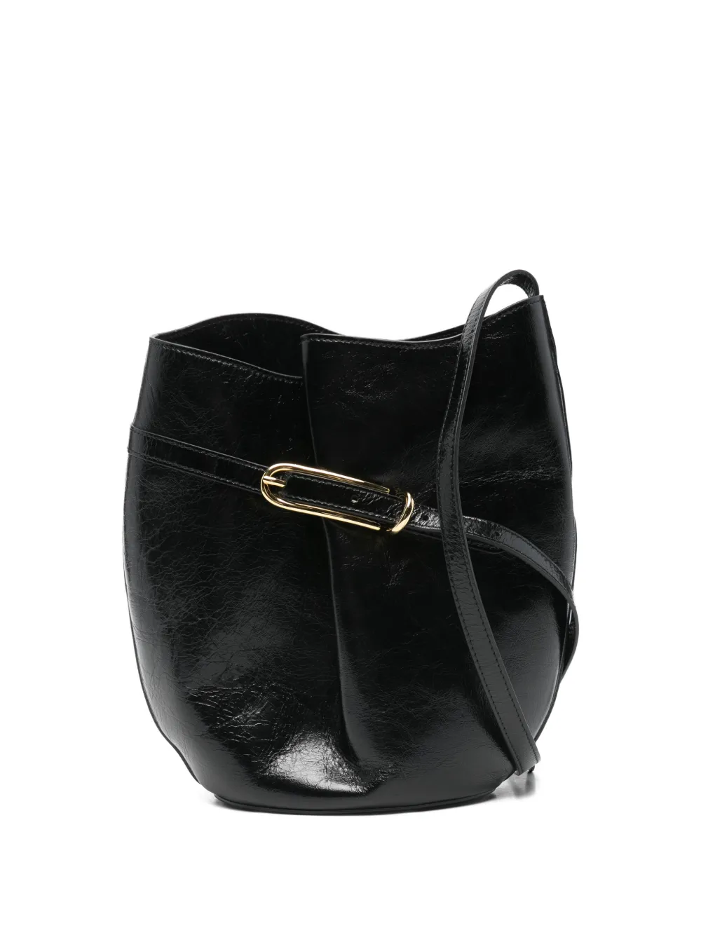 Liffner mini belted bucket bag - Nero