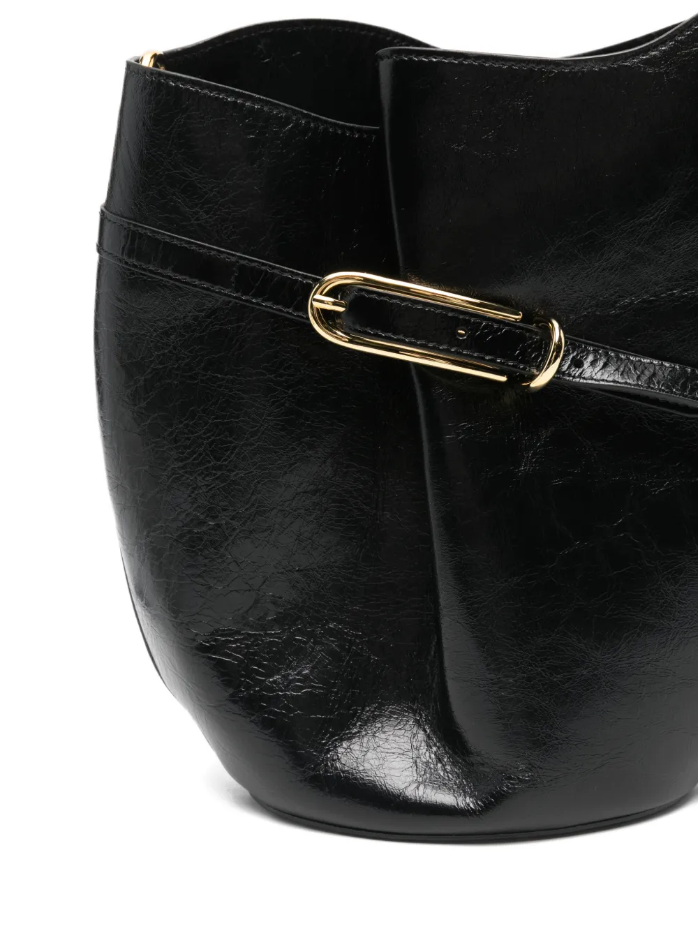 Mini Belted Bucket Bag