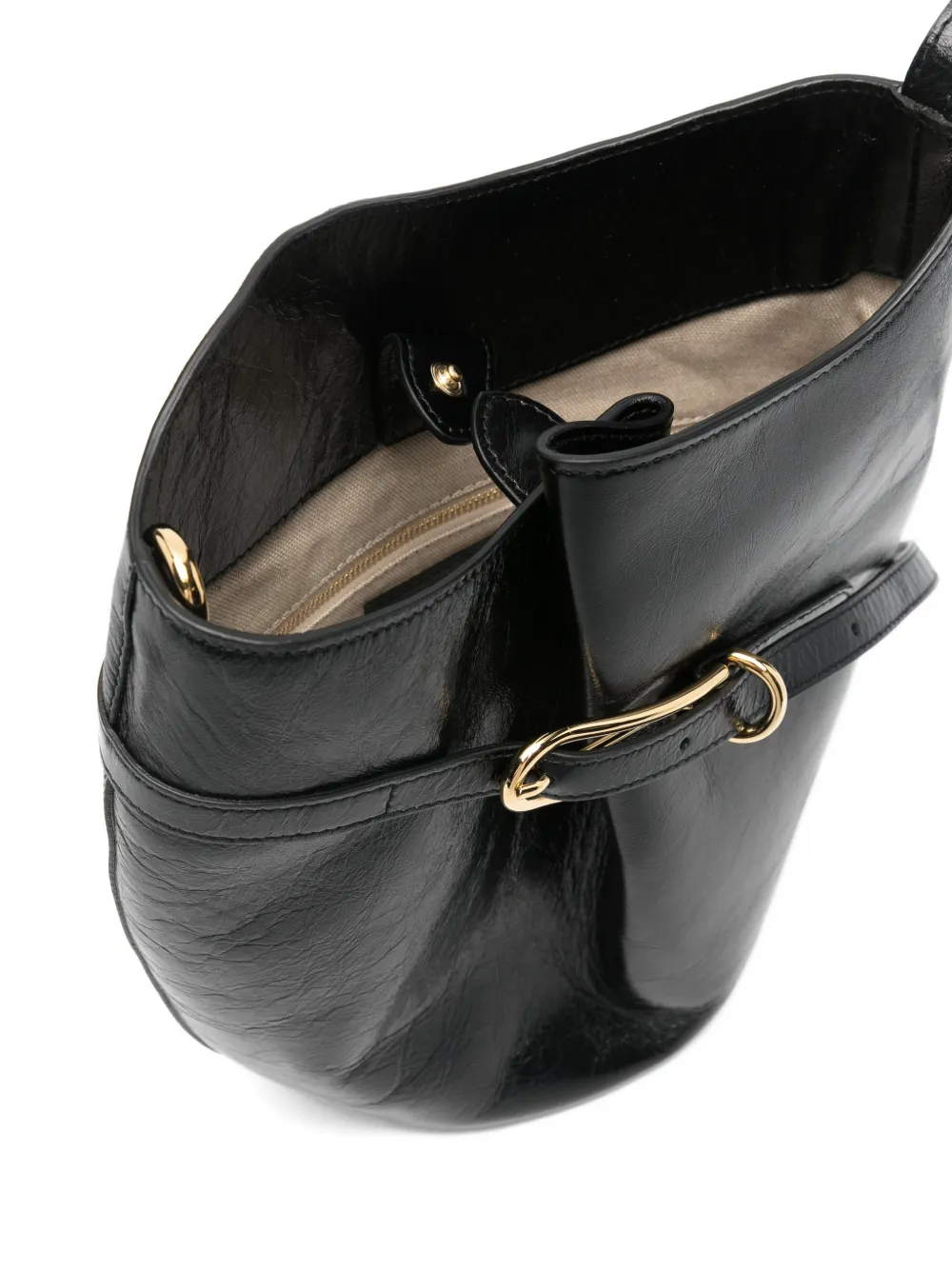 Mini Belted Bucket Bag