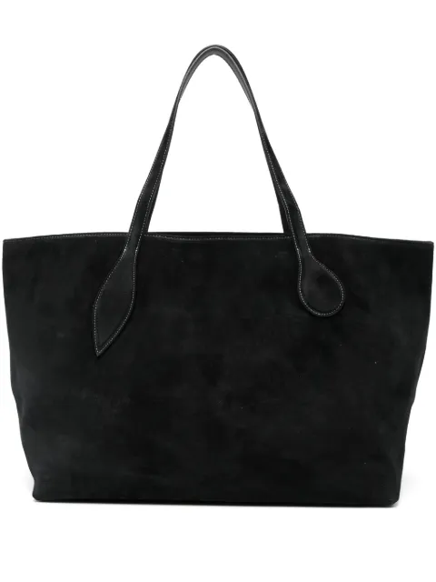 Liffner Mega Sprout suede tote bag