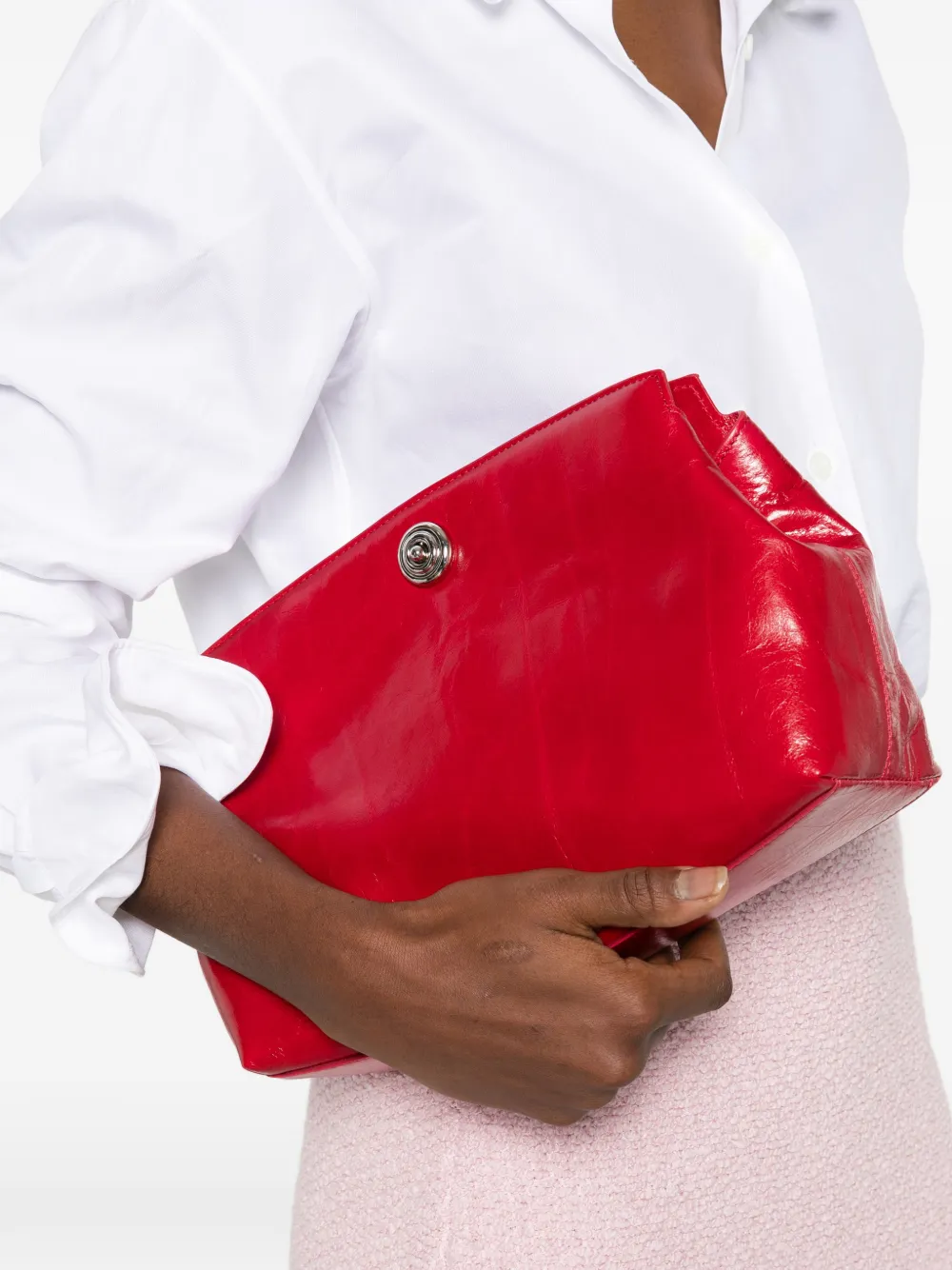 Liffner pushlock detachable-strap clutch bag | Image 2