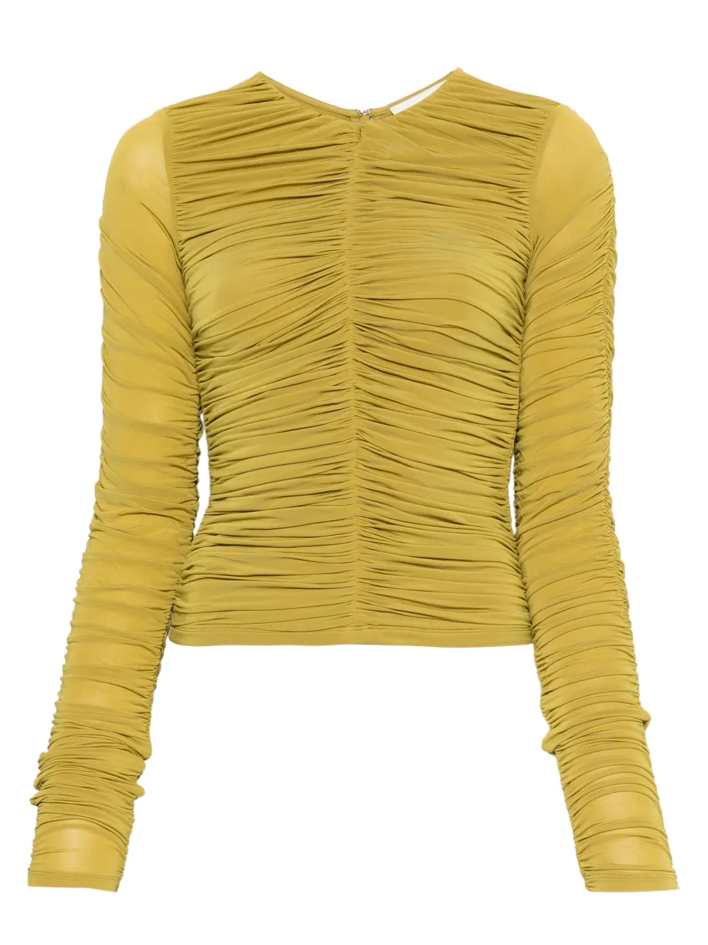 TOVE Nevin gathered blouse - Verde