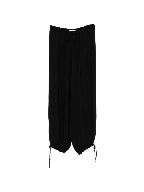 Tove Estelia Drawstring Trousers in Black