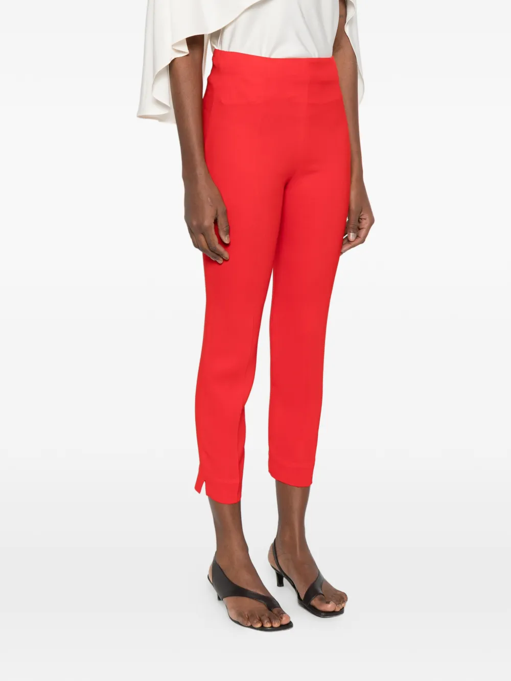  Tove Cuffed Drew Trousers - Red 