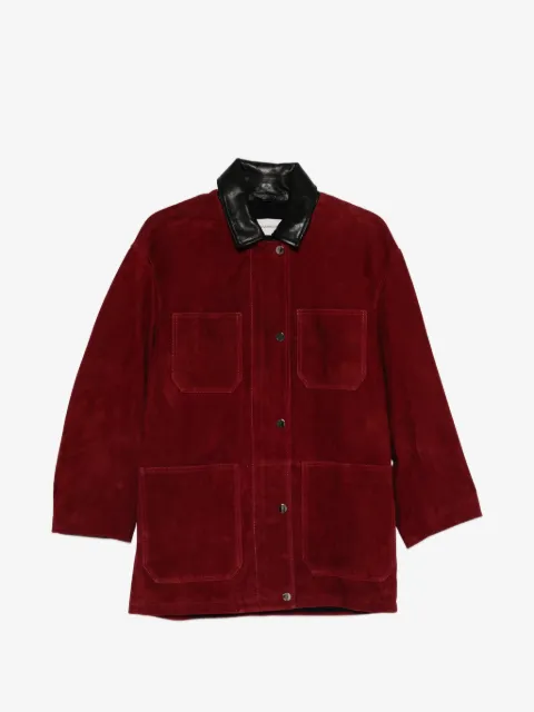 Nour Hammour Barn suede jacket