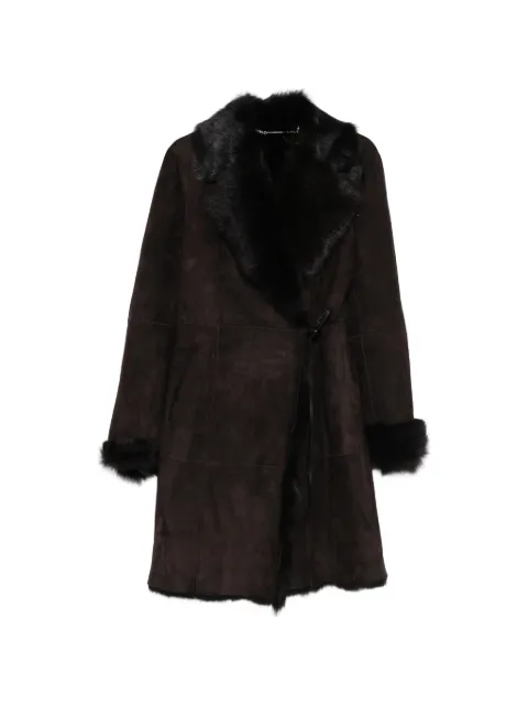 Nour Hammour Joni shearling coat