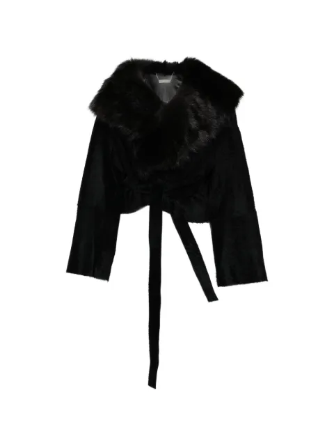 Nour Hammour Renata shearling jacket