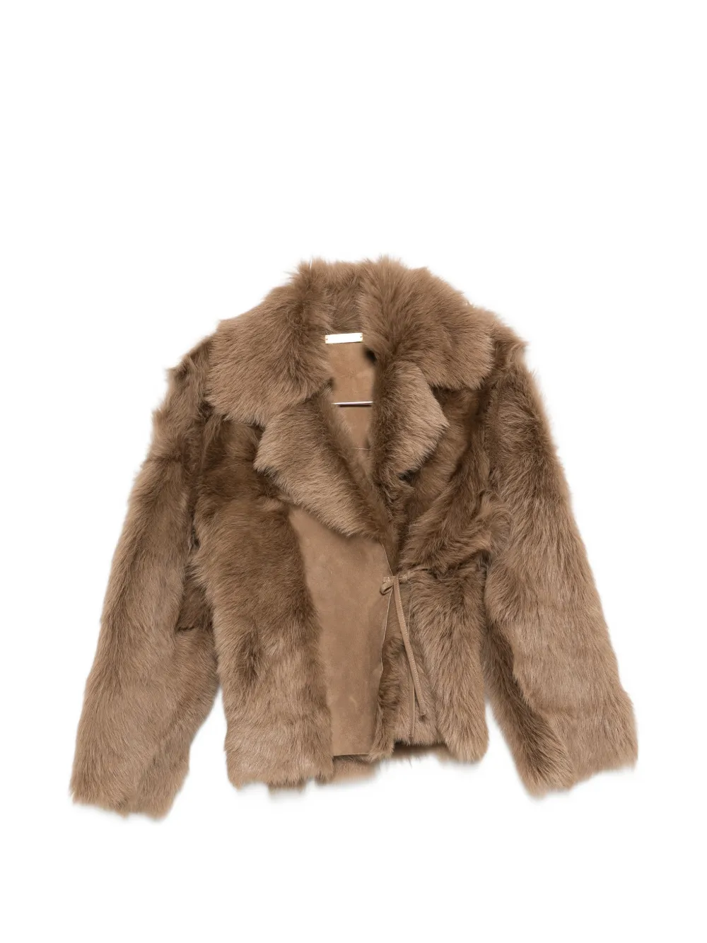 Nour Hammour Verena Jacket In Brown