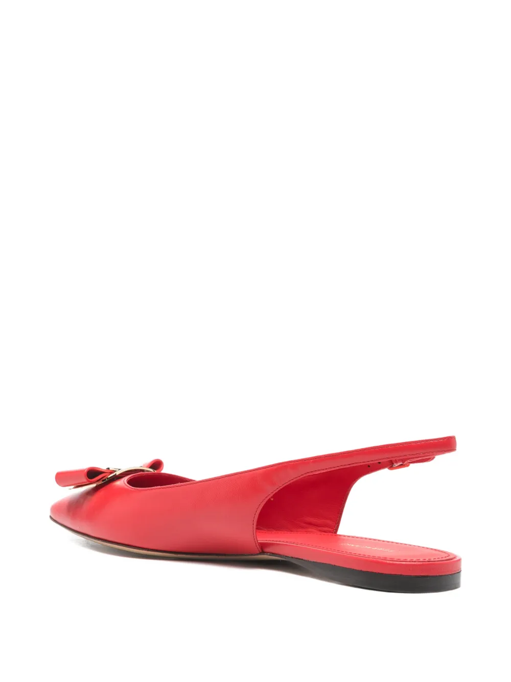 Ferragamo Zelmy ballerina's met strik Rood