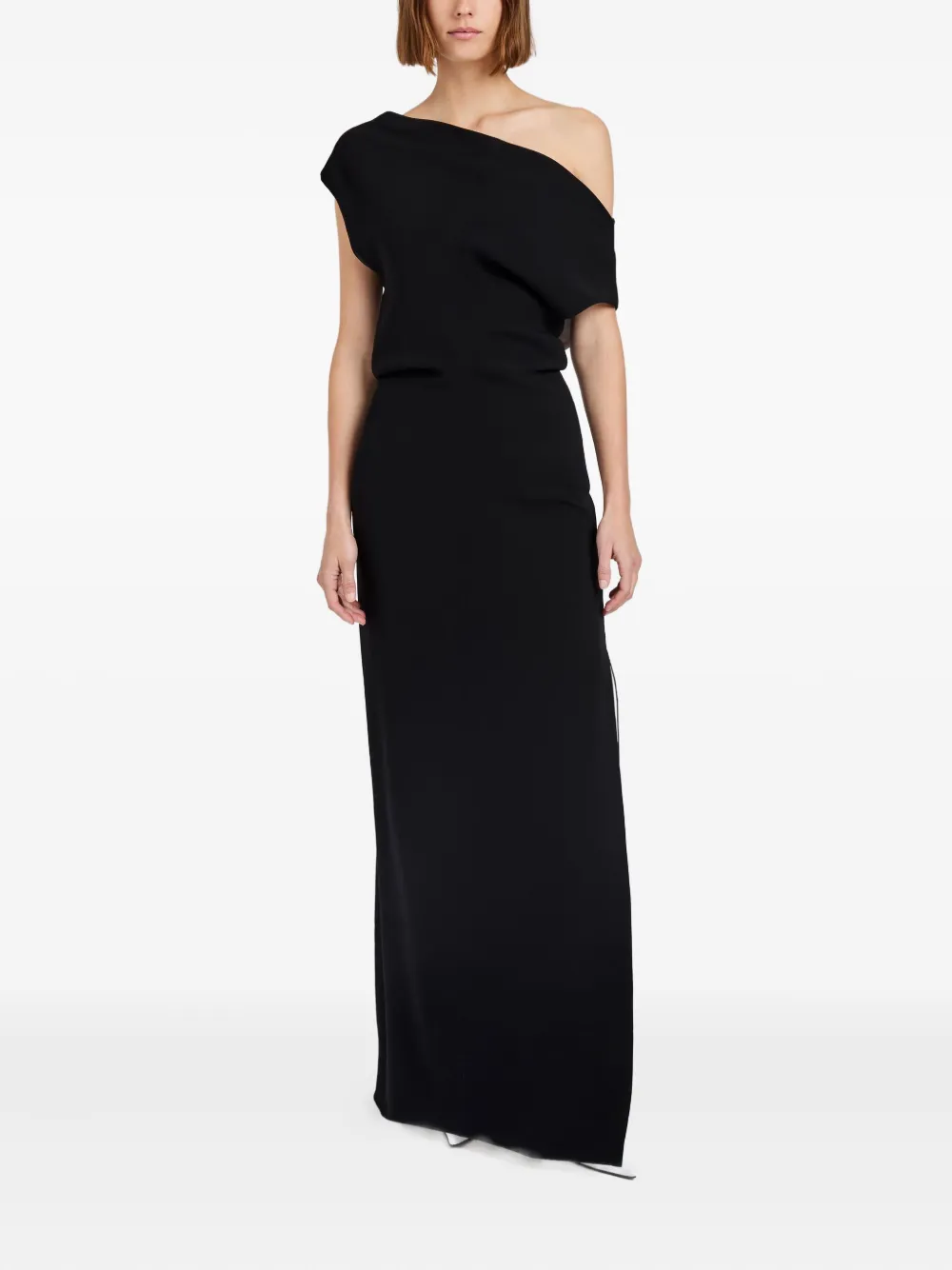 Proenza Schouler Asymmetrische maxi-jurk - Zwart