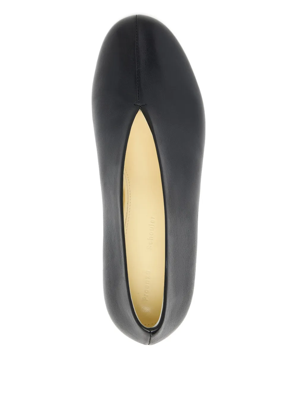 Proenza Schouler Tee leren pumps Zwart