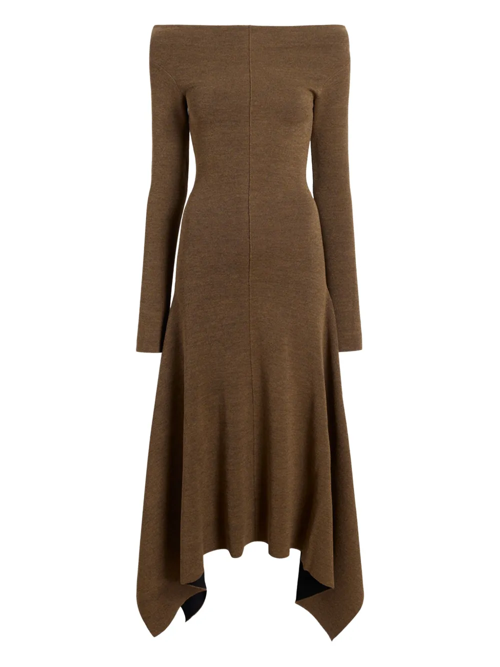 Proenza Schouler robe Romy mi-longue | marron | Image 1