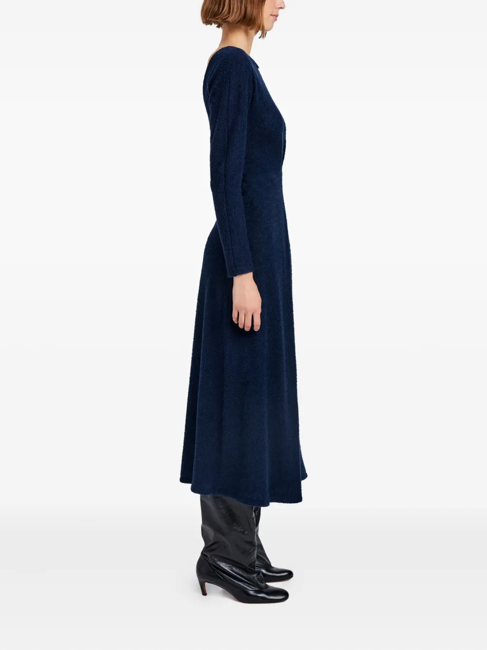 Proenza Schouler White Label Sai Jersey Dress In Blue
