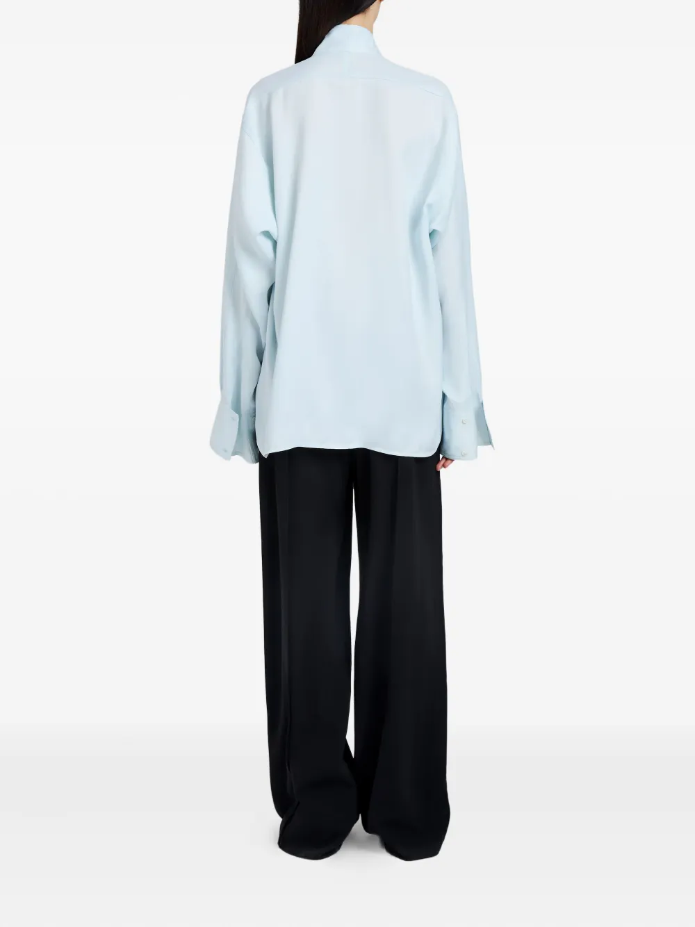Proenza Schouler Ricky Blouse In Blue