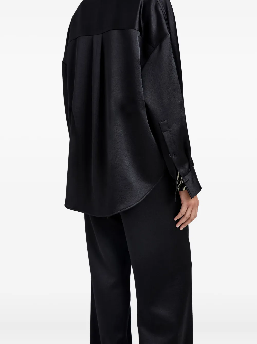 Proenza Schouler White Label Caroline Shirt In Black