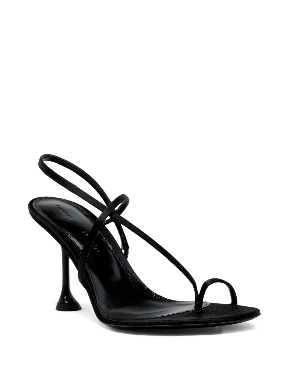 Proenza Schouler Tee Slingback Sandals In Black