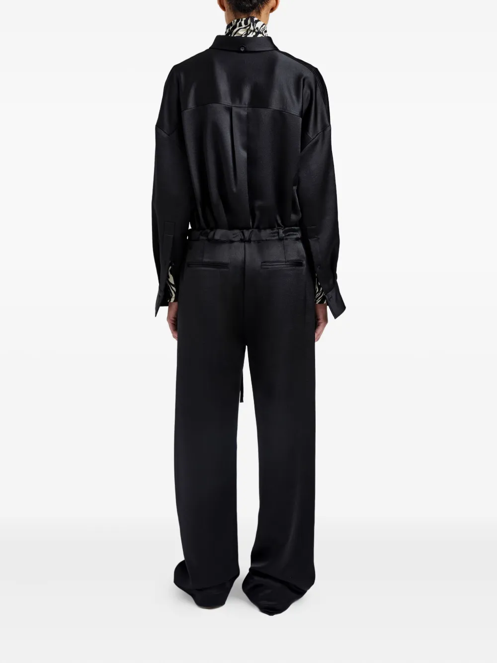 Proenza Schouler White Label Magnus broek Zwart